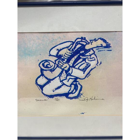 R.J. HOHIMER SIGNED SILKSCREEN SERIGRAPH Saxman Limited Signed Numbered - Picture 6 of 9